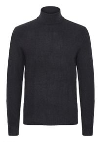 Rollkragenpullover Casual Friday "Rollkragenpullover CFHEINE roll neck", Herren, Gr. M, blau (schwarz navy), Obermaterial: 65% Polyacryl PAN. 27% Nylon NY. 5% Wolle mw. 3% Polyester PES., Pullover Rollkragenpullover