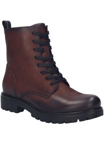 Stiefelette Josef Seibel "Melinda 02, bordeaux", Damen, Gr. 39, rot (bordeaux), Obermaterial: 100% Rindsleder Leather cow., Schuhe Stiefelette