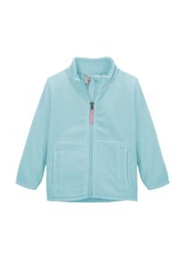 Fleecejacke "FIOS 1 MNS FLC JCKT", Kinder, Gr. 122/128, pastellblau, Obermaterial: 100% Polyester, FIRST INSTINCT BY Killtec, Jacken Fleecejacke, Fleecejacke mit Streifen, Kinnschutz, Namensetikett, Taschen