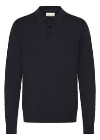 Longsleeve Casual Friday "Strickpullover CFOSVALD", Herren, Gr. M, blau (schwarz navy), Obermaterial: 100% Baumwolle CO., Shirts Longsleeve