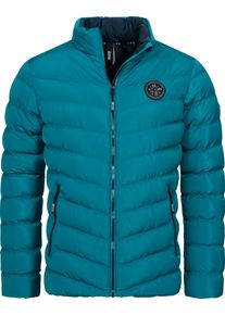 Steppjacke LPO "GILMOUR III Men", Herren, Gr. L (52), blau (navy), 100% Polyester, mit innenliegendem Gummizug, Jacken Steppjacke, auch in Gro&szlig;en Gr&ouml;&szlig;en erh&auml;ltlich