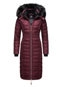Wintermantel Navahoo "Wintermantel Umay", Damen, Gr. M, rot (wine), Obermaterial: 100% Polyester PES. Obermaterial: Futter: 100% Polyester PES. 100% Polyester PES., M&auml;ntel Wintermantel