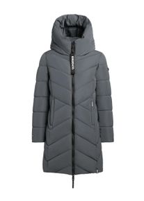 Wintermantel Khujo "Wintermantel Darka2-YM", Damen, Gr. XS, gr&uuml;n (foam gr&uuml;n), Obermaterial: 100% Polyester PES. Obermaterial: Futter: 100% Nylon NY. 100% Polyester PES., M&auml;ntel Wintermantel