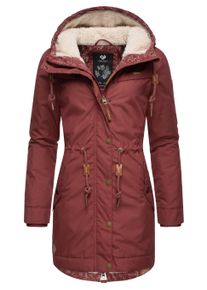 Winterjacke Ragwear "Winterjacke YM-Canny", Damen, Gr. L, rot (terracotta22), Obermaterial: 65% Polyester PES. 35% Baumwolle CO. Obermaterial: Futter: 100% Polyester PES. 100% Polyester PES., Jacken Winterjacke