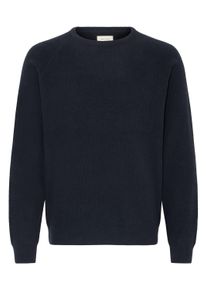 Strickfleece-Pullover Blend "Strickpullover BHDANTE", Herren, Gr. S, schwarz, Obermaterial: 85% Polyester PES. 15% Polyamid PA., Pullover Strickfleece-Pullover