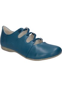 Slipper Josef Seibel "Fiona 4, blau", Damen, Gr. 39, blau, Obermaterial: 100% Rindsleder Leather cow., Schuhe Slipper