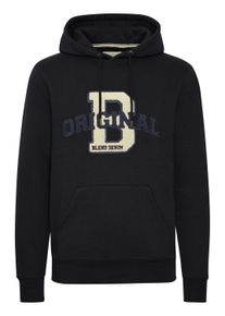 Kapuzenpullover Blend "Hoodie BHAbsalon", Herren, Gr. M, schwarz, Obermaterial: 50% Baumwolle CO. 50% Polyester PES., bedruckt, Pullover Kapuzenpullover