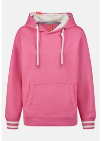 Kapuzenpullover SALZHAUT "Hoodie &Uuml;LKEN", Damen, Gr. M, rosa (blossom), Obermaterial: 65% Baumwolle CO. 35% Polyester PES., Pullover Kapuzenpullover