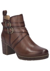 Stiefelette Josef Seibel "Gloria 08, cognac", Damen, Gr. 42, braun (cognac), Obermaterial: 100% Rindsleder Leather cow., Schuhe Stiefelette