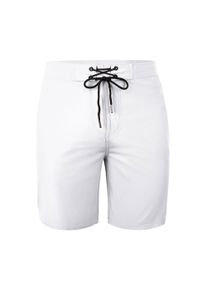 Badeshorts YEAZ "Badeshorts DAVEY", Herren, Gr. L, US, wei&szlig;, Obermaterial: 92% Polyester PES. 8% Elasthan EL., Badehosen Badeshorts