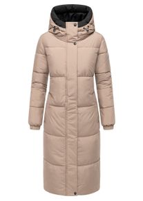 Steppmantel Navahoo "Steppmantel Taubl&uuml;te XIV", Damen, Gr. 4XL, beige (taupe grau), Obermaterial: 100% Polyester PES. Obermaterial: Futter: 100% Polyester PES. 100% Polyester PES., M&auml;ntel Steppmantel