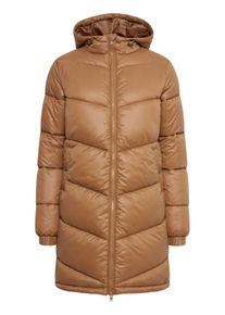 Steppmantel oxmo "Steppmantel OXTabata", Damen, Gr. XL, braun (thrush), Obermaterial: 100% Nylon NY., M&auml;ntel Steppmantel