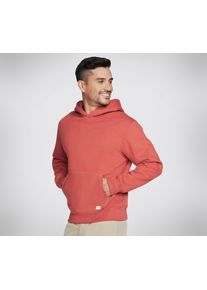 Kapuzensweatshirt Skechers, Herren, Gr. S, rot (barn rot), Obermaterial: 70% Baumwolle, 30% Polyester, Sweatshirts Kapuzensweatshirt