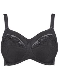 Entlastungs-BH Anita "Komfort BH Safina", Damen, Gr. 85, Cup G, schwarz, Stoff, Obermaterial: 50% Polyamid PA. 25% Polyester PES. 10% Elasthan EL. 10% Viskose CV. 5% Baumwolle CO., BHs Entlastungs-BH