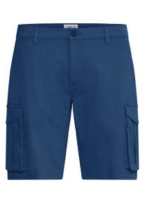 !Solid Cargoshorts SOLID "Cargoshorts SDKARIM", Herren, Gr. 3XL, N-Gr, blau (marineblaus), Obermaterial: 99% Baumwolle CO. 1% Elasthan EL., Hosen Cargoshorts