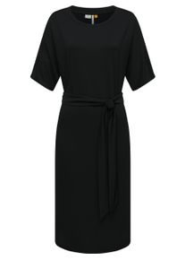 Shirtkleid Ragwear "Sommerkleid Pallerma", Damen, Gr. M, N-Gr, schwarz, Obermaterial: 70% Modal CMD. 30% Polyester PES., Kleider Shirtkleid