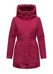 Wintermantel Navahoo "Wintermantel Winterprinzessin 14", Damen, Gr. M, rosa (berry wine), Obermaterial: 100% Polyester PES. Obermaterial: Futter: 100% Polyester PES. 100% Polyester PES., M&auml;ntel Wintermantel