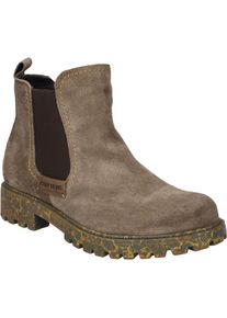 Stiefelette Josef Seibel "Marta 03, taupe-kombi", Damen, Gr. 44, grau (taupe, kombi), Obermaterial: 100% Rindsleder Leather cow., Schuhe Stiefelette