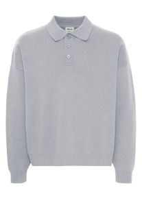 !Solid Strickfleece-Pullover SOLID "Strickpullover SDNAHIM", Herren, Gr. XL, grau (griffin), Obermaterial: 100% Baumwolle CO., Pullover Strickfleece-Pullover