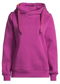 Kapuzenpullover SALZHAUT "Hoodie S&Uuml;NN", Damen, Gr. 3XL, lila (plum), Obermaterial: 55% Baumwolle CO. 45% Polyester PES., Pullover Kapuzenpullover