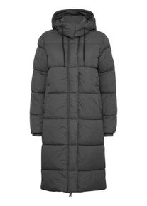 Steppmantel oxmo "Steppmantel OXTammy", Damen, Gr. 36, grau (schwarzened pearl), Obermaterial: 100% Polyamid PA., M&auml;ntel Steppmantel