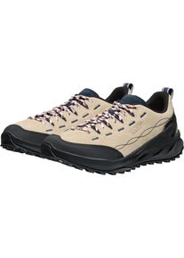 Sneaker Keen "JASPER ZIONIC", Damen, Gr. 40, safari, giggle pink, Leder, Synthetik, Schuhe Sneaker, aus Leder, atmungsaktiv