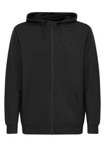 Sweatjacke North Bend "Sweatjacke NBBrent", Herren, Gr. L, schwarz, Obermaterial: 66% Viskose CV. 30% Polyester PES. 4% Elasthan EL., Sweatjacken Sweatjacke