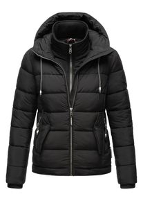 Outdoorjacke Marikoo "Marikoo Taisaa Princess Damen Steppjacke B940", Damen, Gr. XL, schwarz, Obermaterial: 100% Polyester PES., Jacken Outdoorjacke