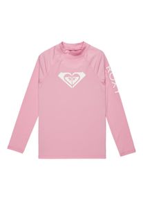 Rash Guard Roxy "Whole Hearted", M&auml;dchen, Gr. 6(115-120cm), pink, 86% Polyester, 14% Elasthan, Shirts Rash Guard