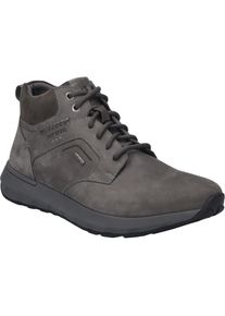 Sneaker Josef Seibel "Cameron 54, anthrazit", Herren, Gr. 41, grau (anthrazit), Obermaterial: 100% Rindsleder Leather cow., Schuhe Sneaker