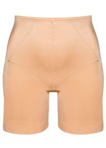 Miederhose Ulla Dessous "Miederhose mit Bein Serie Yara", Damen, Gr. 56, beige, Stoff, Obermaterial: 65% Polyamid PA. 30% Elasthan EL. 5% Baumwolle CO., Unterhosen Miederhose