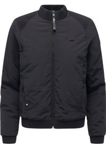 Bomberjacke Ragwear "Bomberjacke Chenna Warm YOUMODO", Damen, Gr. XXL, schwarz, Obermaterial: 100% Nylon NY. Obermaterial: Futter: 100% Polyester PES. 100% Polyester PES., Jacken Bomberjacke