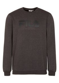 Sweatshirt Fila "Sweatshirt BARBIAN crew sweat", Damen, Gr. XS, grau (dunkelgrau), Obermaterial: 80% Baumwolle CO. 20% Polyester PES., Sweatshirts Sweatshirt