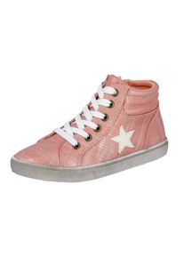 Sneaker Lico "Freizeitstiefel Bluebell", M&auml;dchen, Gr. 33, rosa, Synthetik, Schuhe Sneaker