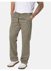 Schlupfhose Jan Vanderstorm "Doppelpack Hose KJARTUR", Herren, Gr. 82, N-Gr, schwarz (schwarz khaki), Obermaterial: 50% Baumwolle CO. 50% Lyocell CLY., comfort fit, Hosen Schlupfhose