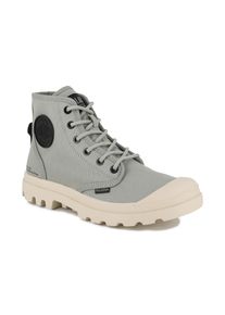 Schn&uuml;rboots Palladium "PAMPA HI HTG SUPPLY", Damen, Gr. 39, abbey stone, Textil, Schuhe Schn&uuml;rboots, Schn&uuml;rstiefel, Schn&uuml;rstiefelette aus Canvas