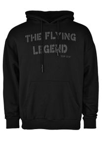 Kapuzensweatshirt Top Gun "Hoodie TG22003", Herren, Gr. M, schwarz, Obermaterial: 65% Baumwolle CO. 35% Polyester COOLMAX PES(Coolmax)., Pullover Kapuzensweatshirt