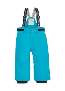 Skihose "FISW 33 MNS SKI PNTS", M&auml;dchen, Gr. 86/92, Normalgr&ouml;&szlig;en, gr&uuml;n (mint), Obermaterial: 100% Polyester;Futter: 100% Polyester;F&uuml;llung: 100% Polyester, FIRST INSTINCT BY Killtec, Hosen Skihose, Wasserdichte Funktionshose mit Fleece, Schneefang und Grow-Up-Funktion