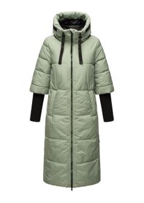 Steppmantel Navahoo "Steppmantel Ciao Miau XIV", Damen, Gr. XS, gr&uuml;n (smokey mint), Obermaterial: 100% Polyester PES. Obermaterial: Futter: 100% Polyester PES. 100% Polyester PES., M&auml;ntel Steppmantel