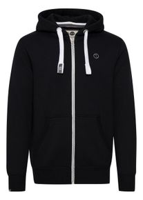 !Solid Kapuzensweatjacke SOLID "Kapuzensweatjacke SDBennZip", Herren, Gr. L, schwarz, Obermaterial: 50% Baumwolle CO. 50% Polyester PES., Sweatjacken Kapuzensweatjacke