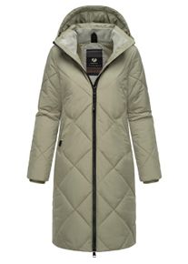 Steppmantel Ragwear "Steppmantel Rebela", Damen, Gr. XXL, gr&uuml;n (dusty olive), Obermaterial: 100% Polyester PES. Obermaterial: Futter: 100% Polyester PES. 100% Polyester PES., M&auml;ntel Steppmantel