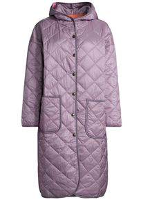 Steppmantel SALZHAUT "Steppmantel HUSNA", Damen, Gr. XS, lila, Obermaterial: 60% Polyester PES. 40% Nylon NY., M&auml;ntel Steppmantel