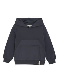 Kapuzenpullover EN FANT "Kapuzenpullover ENSweatshirt", Jungen, Gr. 122, blau (india ink), Obermaterial: 95% Baumwolle CO. 5% Elasthan EL., Pullover Kapuzenpullover