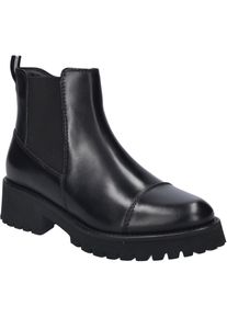 Stiefelette Josef Seibel "Sallina 06, schwarz", Damen, Gr. 41, schwarz, Obermaterial: 100% Rindsleder Leather cow., Schuhe Stiefelette