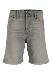 Jack & Jones Jeansshorts JACK & JONES "JJITONY JJORIGINAL SHORTS AM 460 SN", Damen, Gr. M, N-Gr, schwarz denim, Denim/Jeans, Obermaterial: 98% Baumwolle, 2% Elasthan, unifarben, relaxed fit kniefrei, Jeans Jeansshorts, Baumwollmischung, relaxed fit