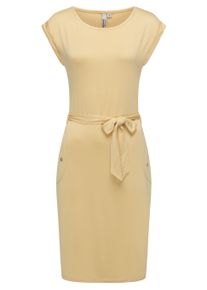 Sommerkleid Ragwear "Sommerkleid Taggien", Damen, Gr. XS, N-Gr, wei&szlig; (cream), Obermaterial: 95% Viskose CV. 5% Elasthan EL., Kleider Sommerkleid