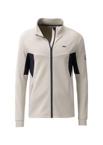 Trainingsjacke LPO "Trainingsjacke, Sportjacke Aiden", Herren, Gr. XL, silber lining, 47% Baumwolle, 46% Polyester, 7% Elasthan, regular fit, Jacken Trainingsjacke, mit Allover‑Print