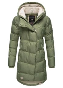 Wintermantel Ragwear "Wintermantel Pavla", Damen, Gr. M, gr&uuml;n (dusty olive24), Obermaterial: 100% Polyester PES. Obermaterial: Futter: 100% Polyester PES. 100% Polyester PES., M&auml;ntel Wintermantel