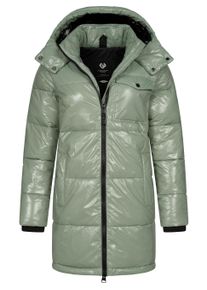 Wintermantel Ragwear "Wintermantel Roobie Long", Damen, Gr. 3XL, gr&uuml;n (dusty gr&uuml;n), Obermaterial: 100% Nylon NY. Obermaterial: Futter: 100% Polyester PES. 100% Polyester PES., M&auml;ntel Wintermantel