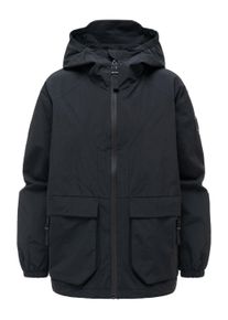 Outdoorjacke Navahoo "Outdoorjacke Donnerwetter 14", Damen, Gr. XXL, schwarz, Obermaterial: 100% Nylon NY., l&auml;ssig geschnitten, hoch geschlossener Ausschnitt, Windstopperb&uuml;ndchen, Jacken Outdoorjacke, &Uuml;bergangsjacke mit doppelten Au&szlig;entaschen